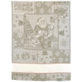STROFINACCIO JACQ. NATALE CON FASCIA TELA AIDA CM.50x70 3 PEZZI